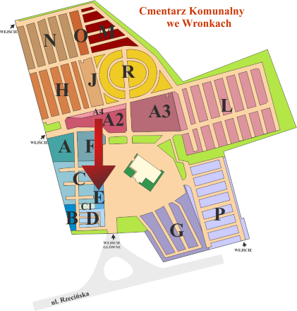 Brak mapy sektorowej