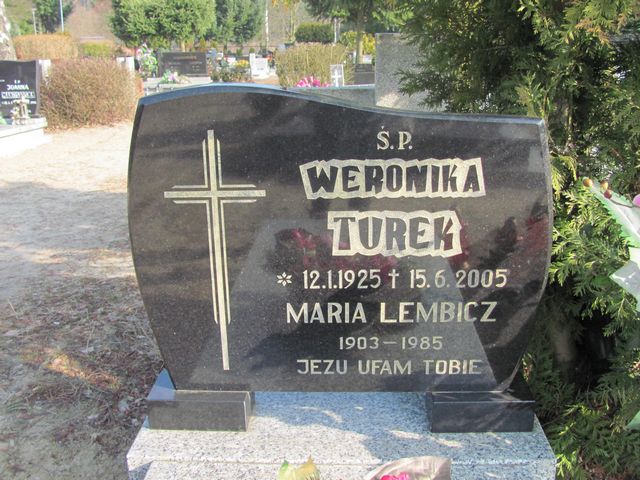 Weronika Turek 1925 Wronki - Grobonet - Wyszukiwarka osób pochowanych