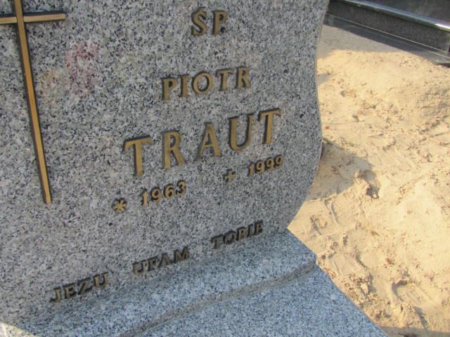 Piotr Paweł Traut 1963 Wronki - Grobonet - Wyszukiwarka osób pochowanych