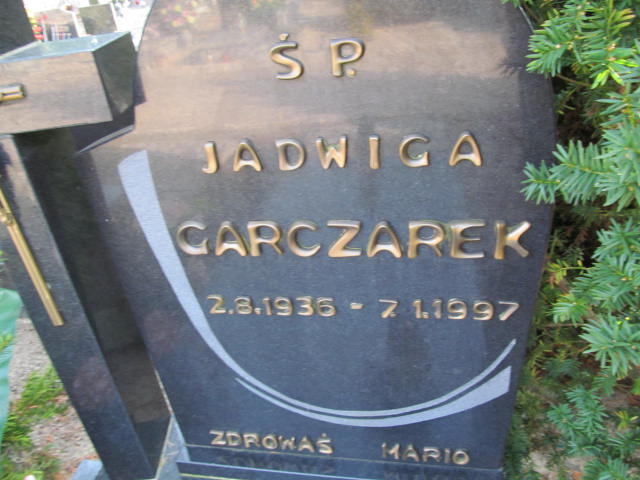 Jadwiga Garczarek 1936 Wronki - Grobonet - Wyszukiwarka osób pochowanych