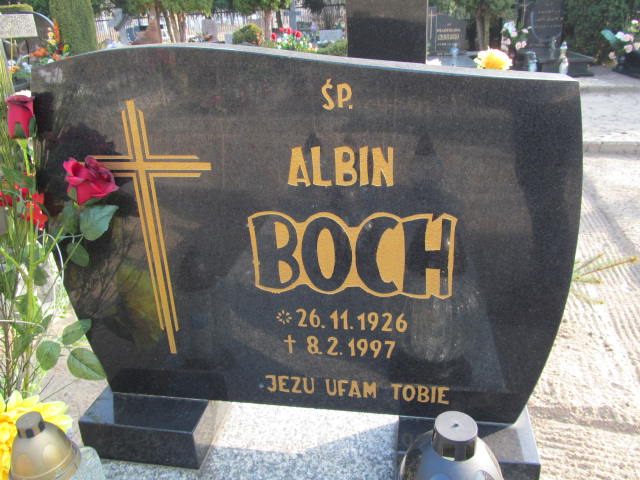 Albin Boch 1926 Wronki - Grobonet - Wyszukiwarka osób pochowanych