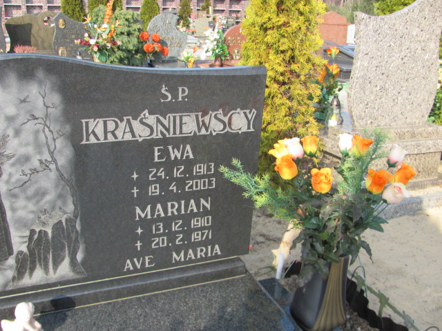 Ewa Kraśniewska 1913 Wronki - Grobonet - Wyszukiwarka osób pochowanych