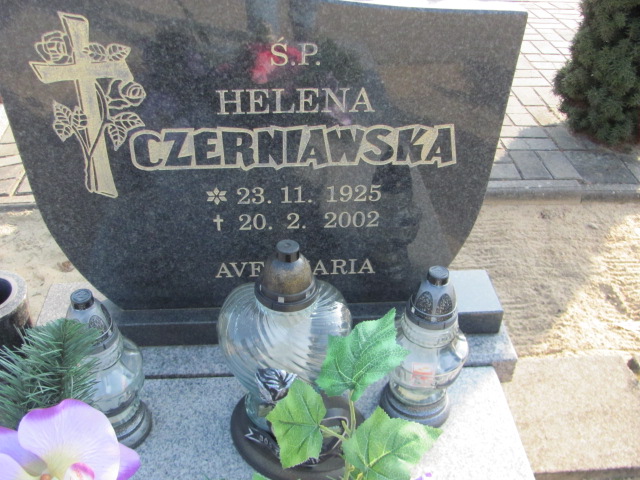 Helena Czerniawska 1925 Wronki - Grobonet - Wyszukiwarka osób pochowanych