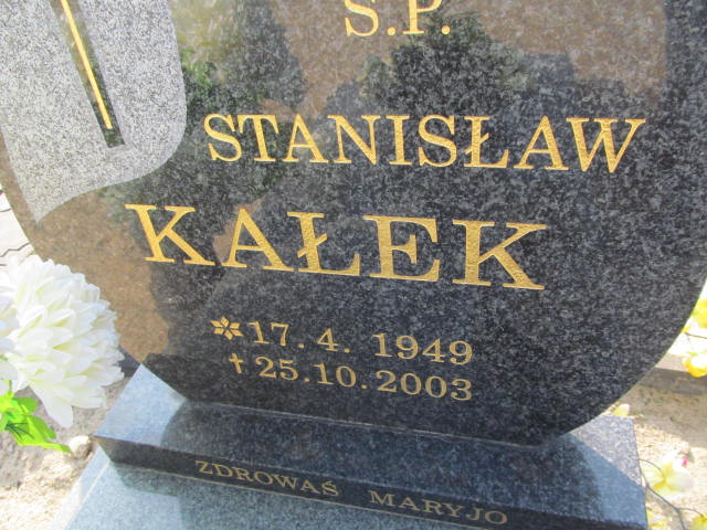 Stanisław Kałek 1949 Wronki - Grobonet - Wyszukiwarka osób pochowanych