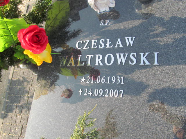 Czesław Waltrowski 1931 Wronki - Grobonet - Wyszukiwarka osób pochowanych